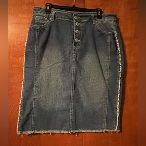 Denim skirt